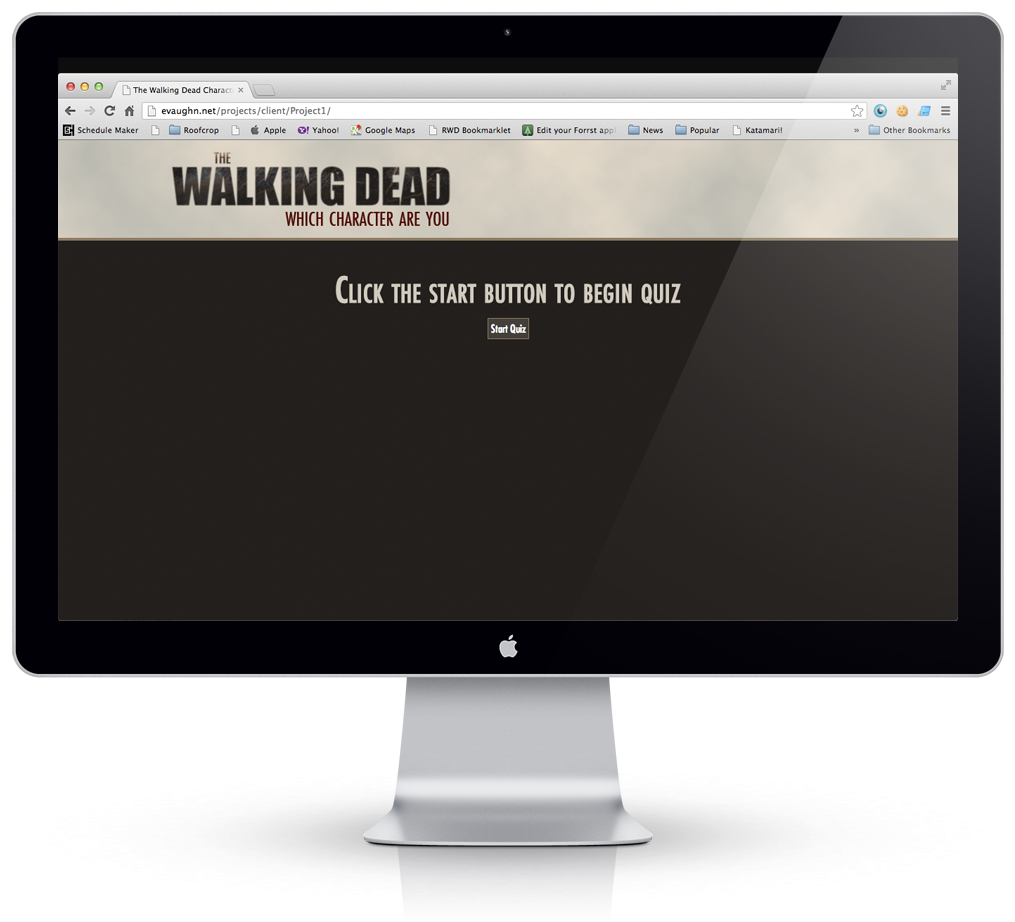 The Walking Dead Character Quiz